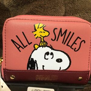  Snoopy кошелек для мелочи . розовый 