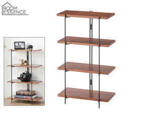  higashi . shelf shelves 4 step stylish wooden open rack storage W50×D26×H85.5 GT-111.... Manufacturers direct delivery free shipping 