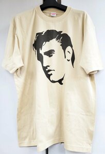 値下 エルビス プレスリー ? Tシャツ XL 現品 1950s ライトベージュ オールディーズ キング エルヴィス ロックンロール ロカビリー e2