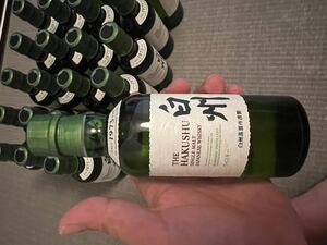 サントリー サントリー白州 シングルモルトウイスキー白州180ml 24本