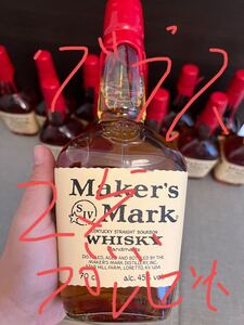 メーカーズマーク Maker''s Mark 6本 グラス2個プレゼント