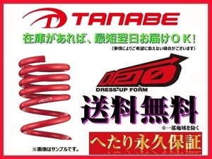 送料無料 タナベ DF210 ダウンサス (1台分) MRワゴン MF21S FF 前期 ～H16/1　MF21SFFDK