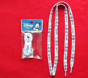 ★未使用品★キャラクター シューレース（靴紐）⑤★ディズニー/Disney ミッキーマウス/Mickey★