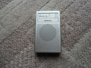 オーム電機 AM専用 ポケットラジオ　RAD-P326S