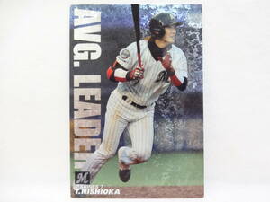 2008 Calbee net limitation AVG.LEADER AL-08 Chiba Lotte Marines 7 west hill Gou 