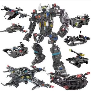 ブロック組み立 ロボットおもちゃ エンジニアリング車両教育玩具