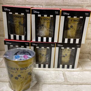 6個セット!新品 ステンレスタンブラー 250ml 真空二重構造 ミッキー