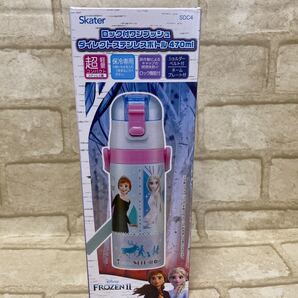 新品 送料込み 超軽量 アナと雪の女王 アナ雪 ダイレクトステンレスボトル水筒470ml