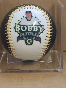 FG979 MLB2007年　ボビー・クロスビー　アストロズ　ロゴボール