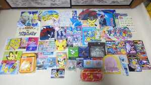 【ポケモングッズまとめ売り】フィギュア・貯金箱・ペンケース・グラス・タオル・ぬいぐるみ・バッグ・ポーチ・うちわ・ポスター・シール他