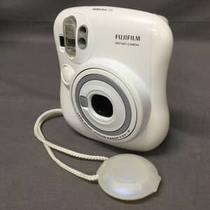 040701 209333 FUJIFILM フジフイルム instax mini25 チェキ インスタックス ミニ25 インスタントフィルムカメラ ホワイト 通電確認済