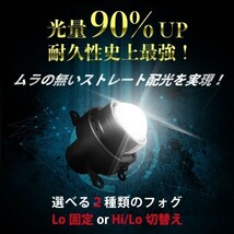 純正交換用 プロジェクターフォグランプ トヨタ アルファード 10系 後期 H17.5～H20.4 Lo固定 Hi/Lo切替え LEDバルブセット販売 LinksAuto_画像3