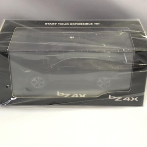 【中古】未開封 トヨタ 1/30 bZ4X ブラック カラーサンプル ミニカー TOYOTA 非売品