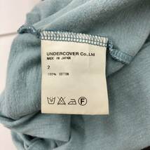 レア T期 UNDERCOVER 06SS THE CAN Tシャツ 水色 2サイズ アンダーカバー Tee 半袖 カットソー VINTAGE Tee SCAB BUT archive 811_画像5