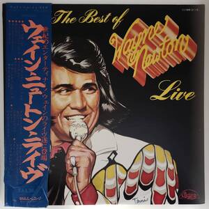 良盤屋◆LP◆ウェイン・ニュートン　Wayne Newton / The Best Of Wayne Newton Live/1974 レア盤　◆Pop◇P-3538