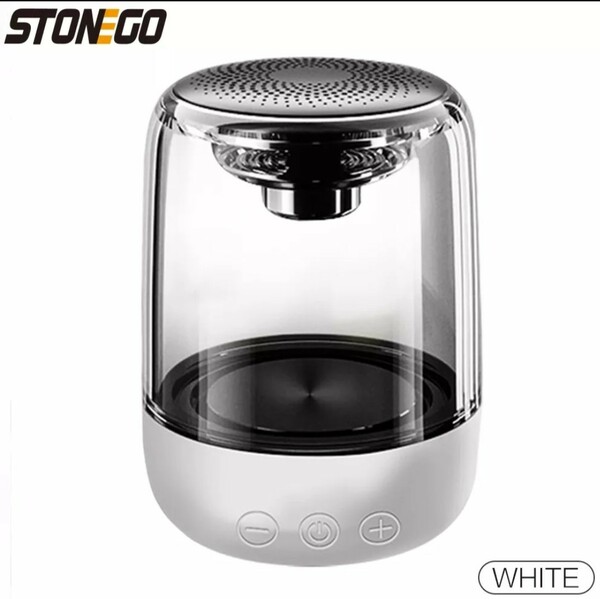 新品未使用 STONEGO Bluetooth5.0 スピーカー 白