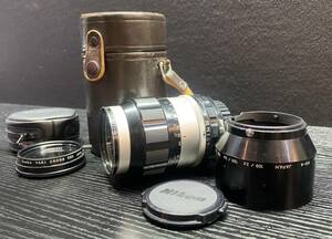 Nikon NIKKOR-Q Auto 1:3.5 135mm + Kenko VARI CROSS 52S ニコン カメラレンズ #904