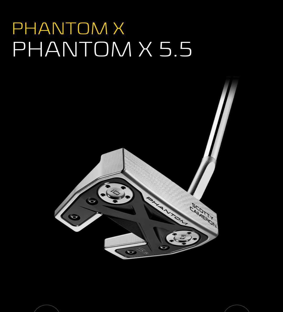 スコッティ・キャメロン PHANTOM X 5.5 パター [34インチ 