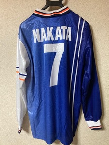 激レア【ペルージャ】稀少な【3rd 長袖】《移籍年》1998-99 #7 NAKATA 中田英寿ユニフォーム XL 新品未使用タグ付 ローマ パルマ 日本代表