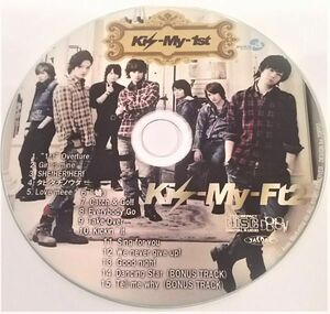 ＣＤ　キスマイ　Kis-My-Ft2 の　Kis-My-1st　★鄭７