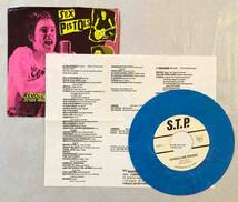 ■1989年 US盤 SEX PISTOLS - Revolution In The Classroom / Schools Are Prisons 7”EP STP-0 S.T.P.Records_画像3