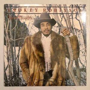 ■1980年 US盤 オリジナル SMOKEY ROBINSON / WARM THOUGHTS 12”LP T8-367M1 Tamla