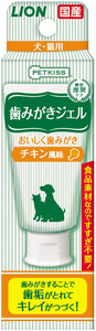 歯磨き用品 [ライオン] PETKISS 歯みがきジェル チキン風味 40g 48個販売【1ケース販売】