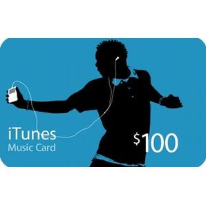 iTunes ギフトカード $100ドル USA 北米版 コード 即決の画像1