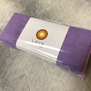 【新品未使用】LAVA ラバ ヨガ ラグマット パープル　紫 ヨガラグ ホットヨガ