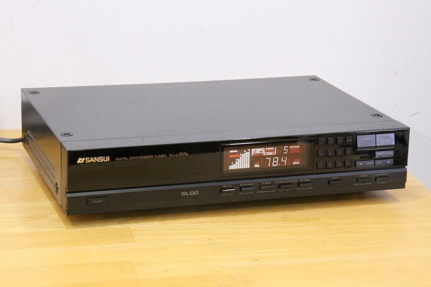 ☆70年代のビンテージチューナー SANSUI TU-707 | www