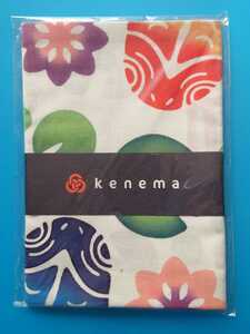 kenema（気音間）注染手拭い 53332 浮き玉金魚 税抜1050円 2011-14年頃購入 涼しげ 壁掛け（タペストリー）として 日本製 綿100%