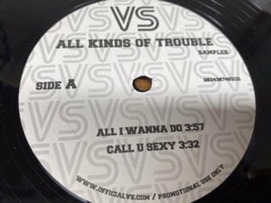 NO 5-2045 ◆ 12インチ ◆ VS ◆ All Kinds Of Trouble - Album Sampler