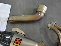 AKRAPOVIC 新型 MT-07 21-22/XSR700 22 S-Y7R8-HEGEHT アクラポビッチ レーシングライン チタン_画像3