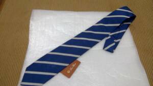 【未使用】ロロピアーナ：ネクタイ：FAF0568 F91P MY STRIPES TIE 8cm【即決】