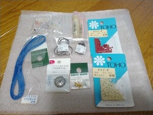 ハンドメイド 材料 ビーズ シャワーリング 他