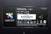 ★4台入荷★ WACOM/ワコム Intuos5 medium ペンタブレット ◆PTK-650/K・本体のみ◆ 在041S_画像2