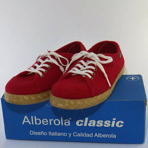 ALBEROLA CLASSIC Toalla パイル スニーカー 40（25cm）　アルベローラ クラシック スペイン