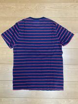 OLD NAVY オールドネイビー 半袖 Tシャツ メンズ 男性 Sサイズ ワインレッドネイビー ボーダーTシャツ_画像7