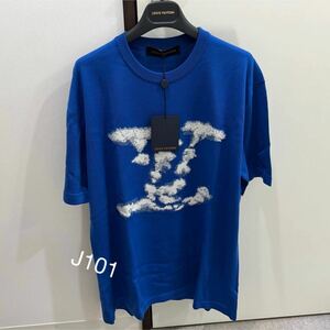 ルイヴィトン クラウドジャガードTシャツ Lサイズ