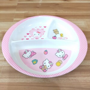 ハローキティ サンリオ ランチプレート メラミン