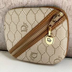  new goods Dior Christian Dior honeycomb change purse coin case ultimate beautiful goods *