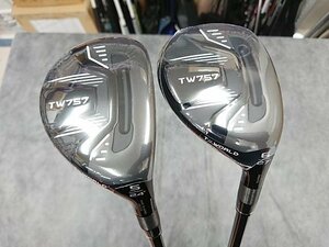 ホンマ ツアーワールド TW757 UT U5 24° ＆ U6 27° 2本セット 純正カーボン VIZARD SHAFT for TW757 (R) 日本仕様 未使用品 カバーなし