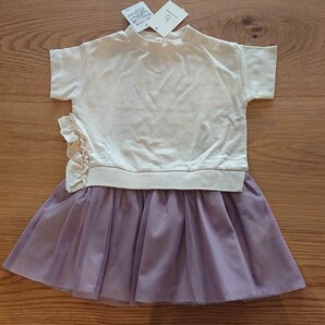 ブランシェス チュールワンピース ワンピース 90