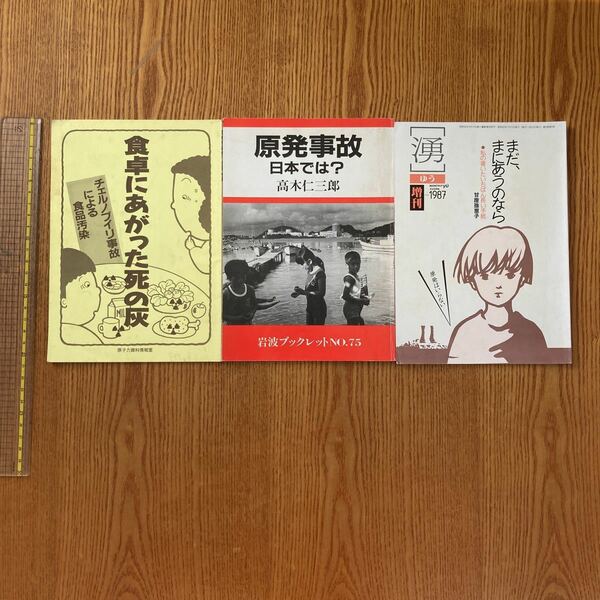 【送料無料】ブックレット　原発関連3冊