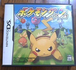 DSソフト ポケモンダッシュ 説明書等欠品 中古品 起動確認済み