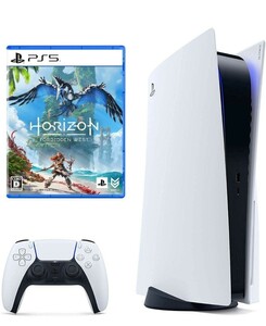新品未開封　PS5 PlayStation 5 + Horizon Forbidden West セット
