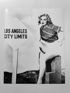 マリリン・モンロー 白黒スティール写真 やや汚れあり Marilyn Monroe