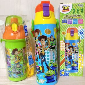 トイストーリー☆超軽量 580ml ダイレクトステンレスボトル&直飲みプラボトル