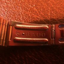 1円スタート 美品 RADO ラドー ダイヤスター ゴールド メンズ 腕時計 アンティーク ヴィンテージ ダイアスター レディース #1_画像8