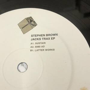 Stephen Brown - Jacks Trax EP　(A14)